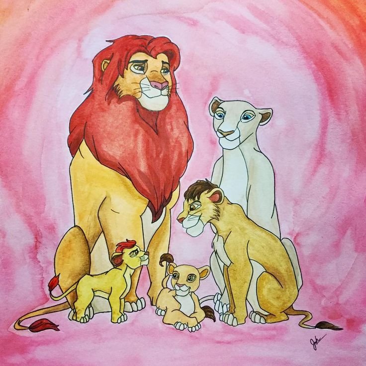 Король Лев семья Симбы