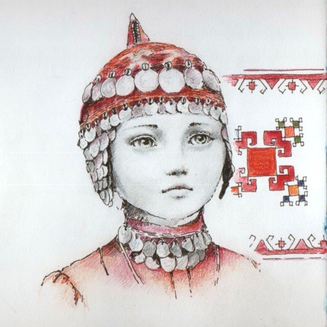 Чувашский костюм тухья