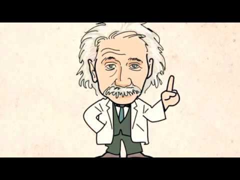 Портрет Эйнштейна для детей