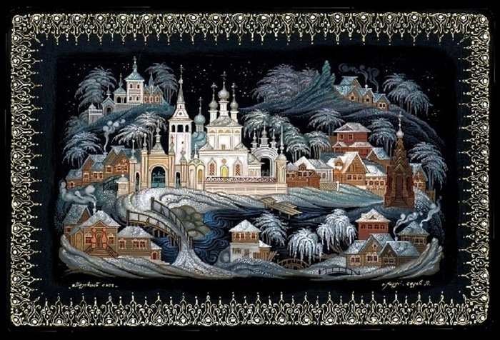 Палех, Холуй, Федоскино
