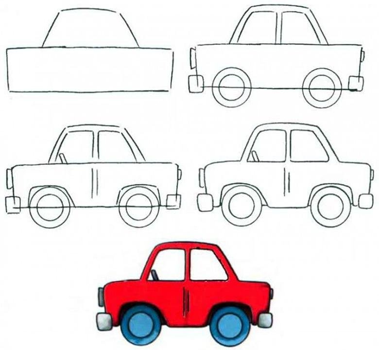 Автомобиль рисунок