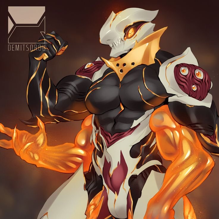 Warframe Нидус арт