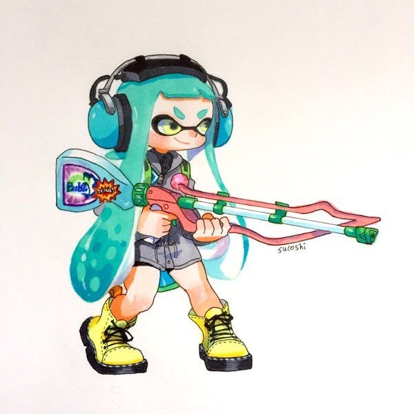 Скины киберспортсменов Splatoon