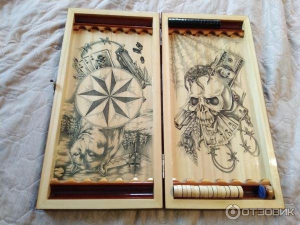 Рисунок на нарды