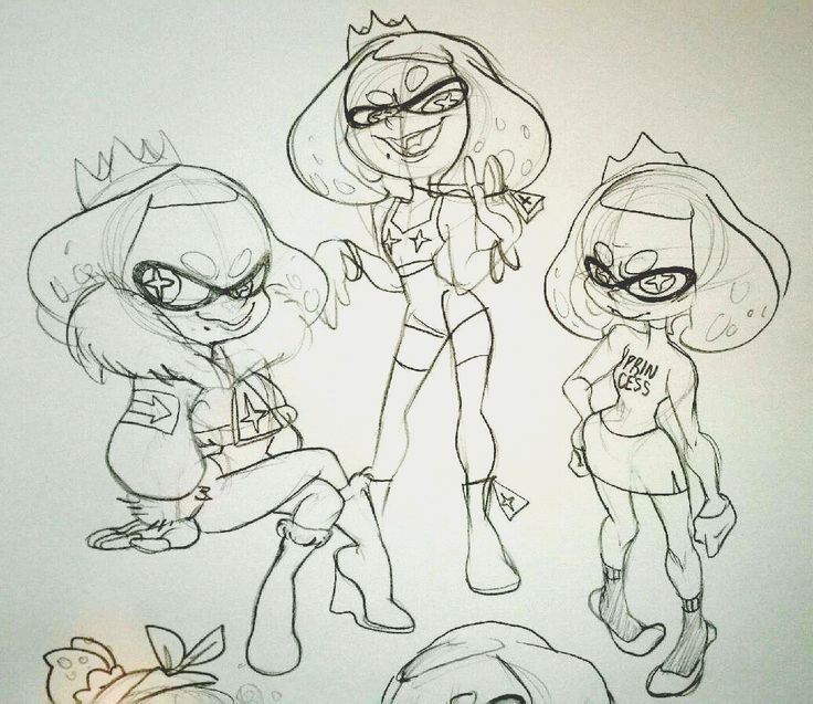 Splatoon 3 раскраска