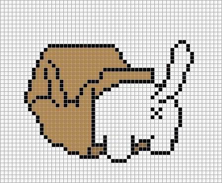 Рисунки по клеточкам котики маленькие