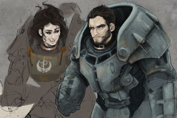 Fallout 4 братство стали арт