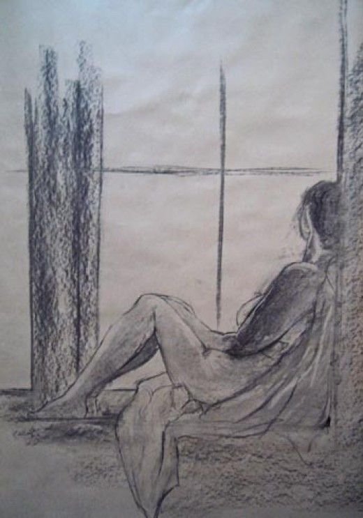 Грустные рисунки