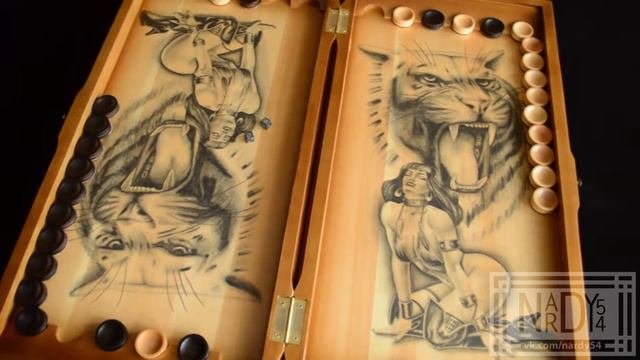 Красивые рисунки на нарды