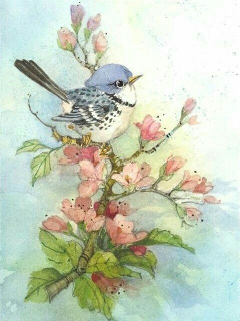 Художник Carolyn Shores акварель