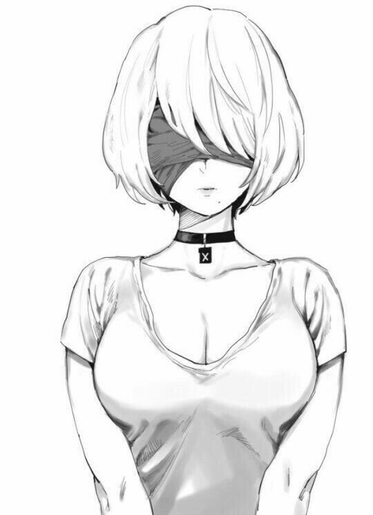 2b NIER Automata арт