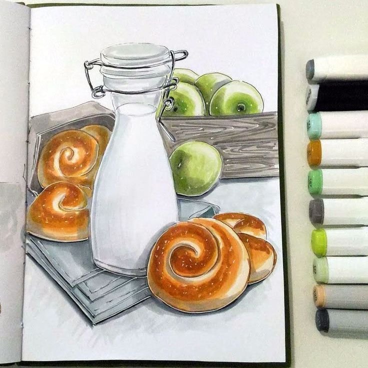 Рисунки еды