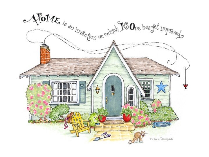 Home иллюстрация