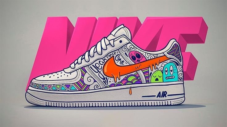 Nike Air Force 1 лого