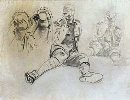 Джон Сингер Сарджент рисунок