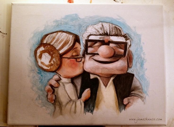 Дедушка рисунок