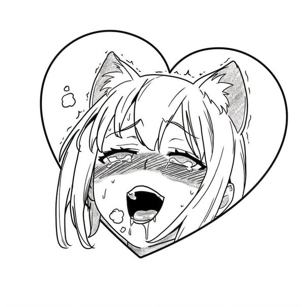 Ahegao эскиз
