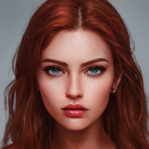 Art Breeder портреты девушки