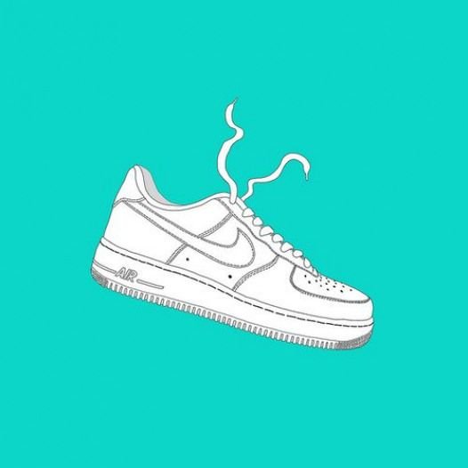 Nike Air Force 1 вектор