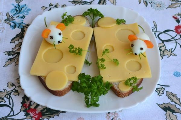 Красивые бутерброды для детей