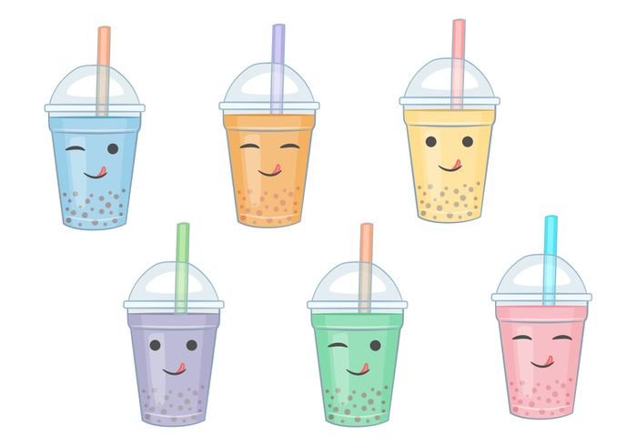 Bubble Tea вектор