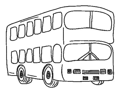Английский автобус