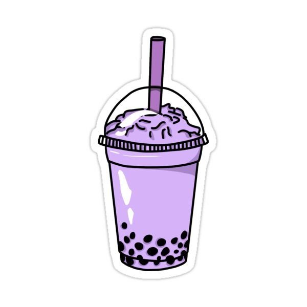 Bubble Tea раскраска