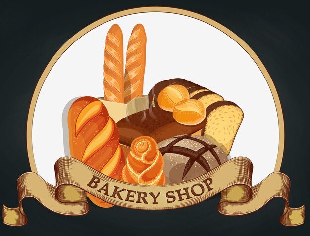 Этикетки для пекарни