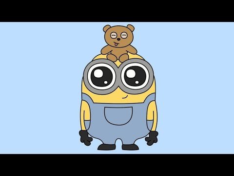 Миньон рисунок для срисовки