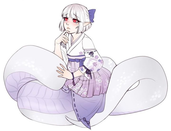 Monster girl Широхеби