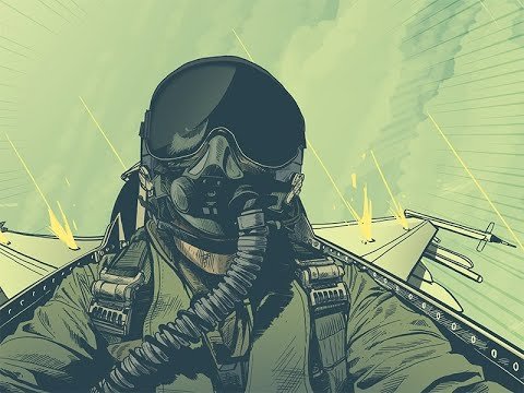 Военный пилот арт