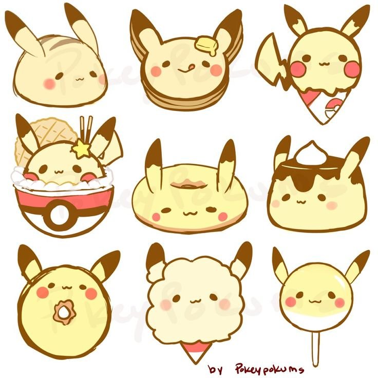 Кавайные рисунки