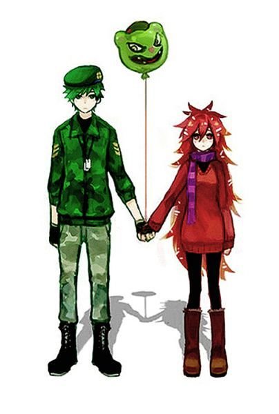 Happy Tree friends Флиппи и Флаки