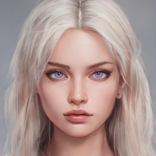 Artbreeder девушка