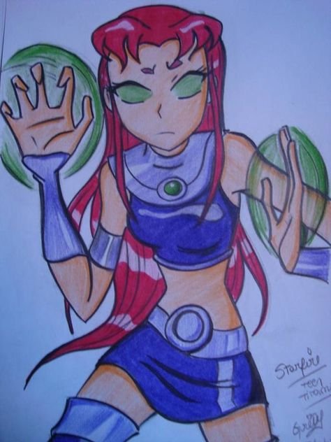 Starfire юных титанов