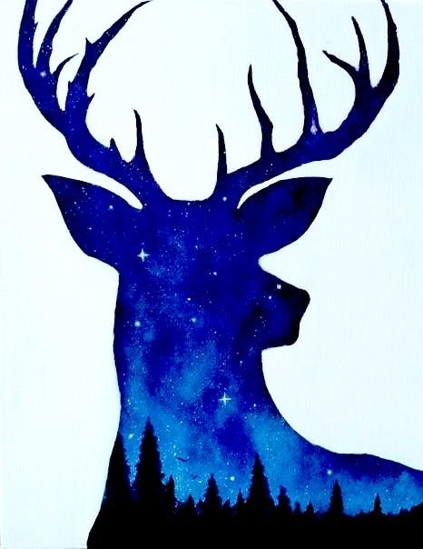Рисунки гуашью легкие