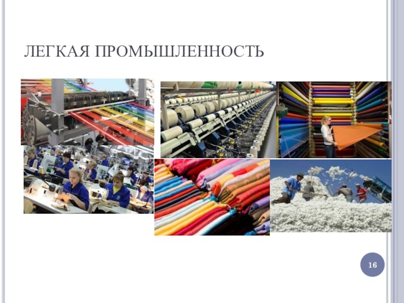 Легкая промышленность