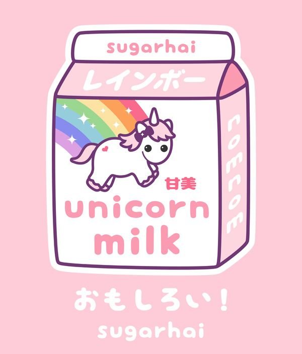 Кавайные молоко