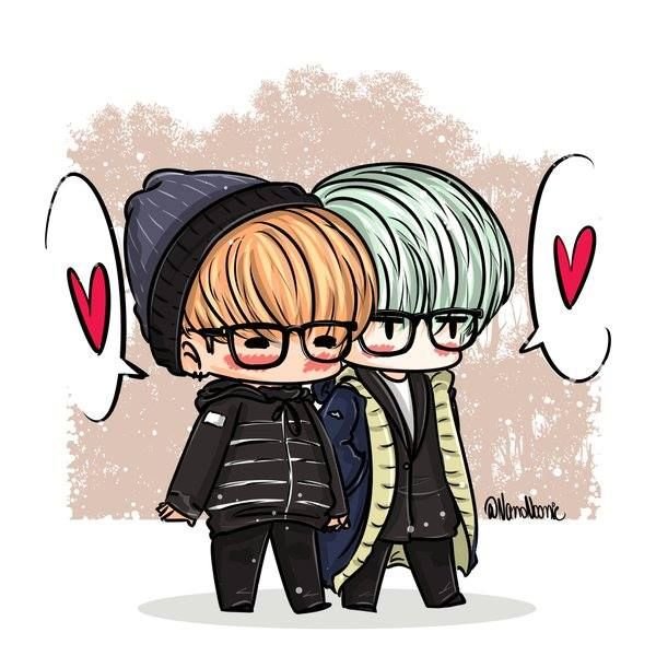 BTS yoonmin Чиби