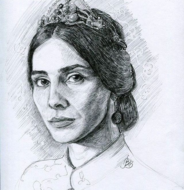 Хандан Султан портрет