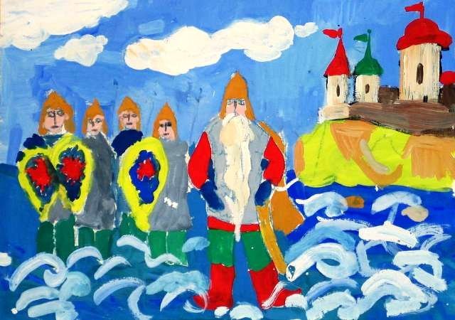 33 Богатыря сказка Пушкина