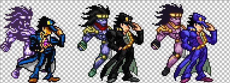 Джотаро Куджо пиксель