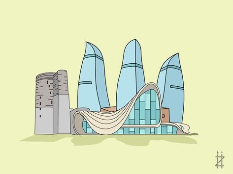 Флейм Тауэрс Баку