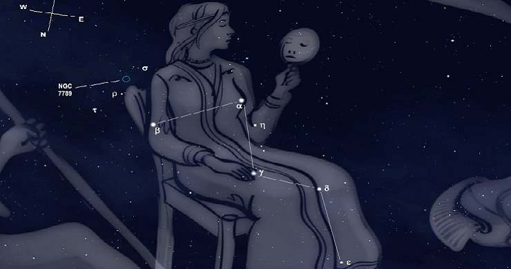 Созвездие Кассиопея мифология