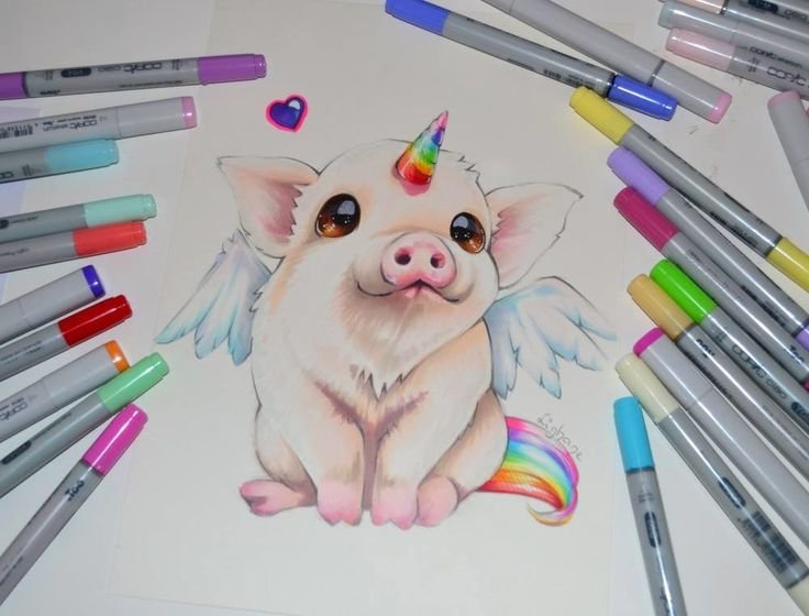Идеи для рисунков милые