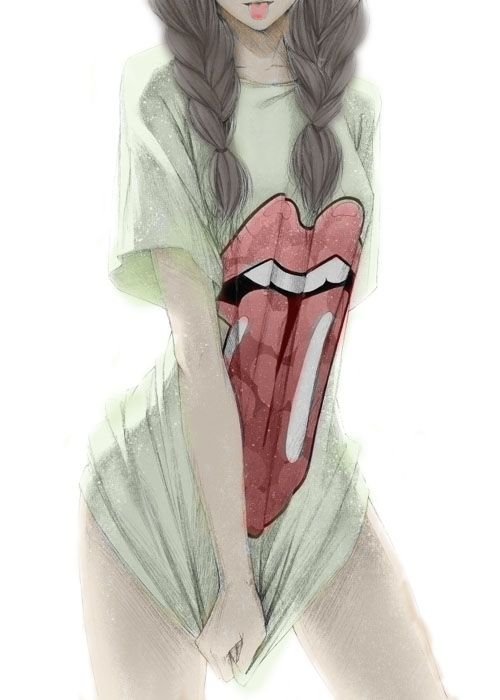 Классные рисунки девушек