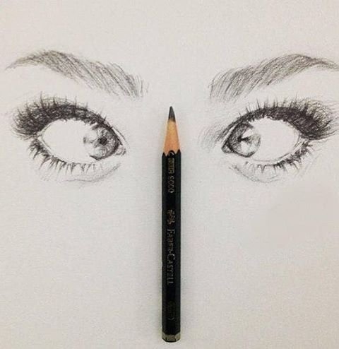Рисование бровей карандашом