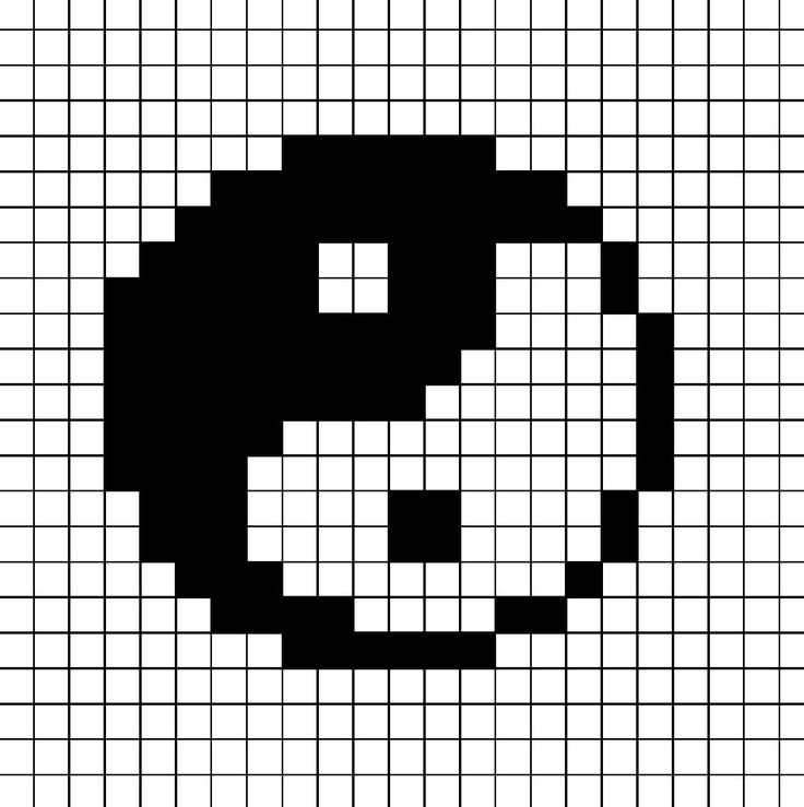 Рисунки по клеточкам в тетради маленькие и милые