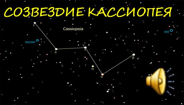 Созвездие Кассиопея окружающий мир
