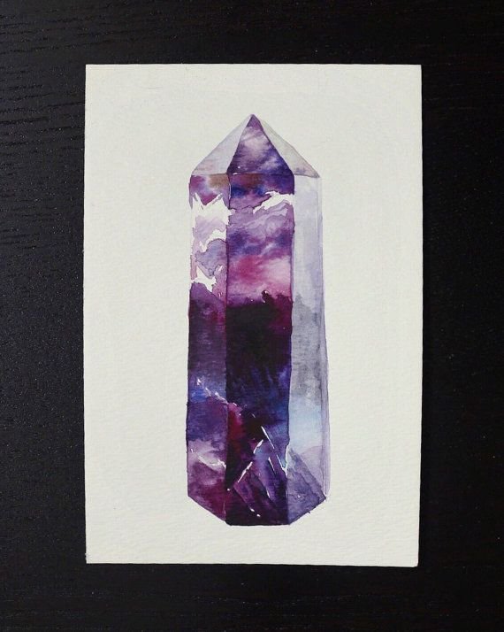 Аметист рисунок
